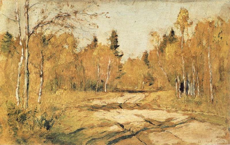 Levitan, Isaak The Sunshine of Autumn Spain oil painting art